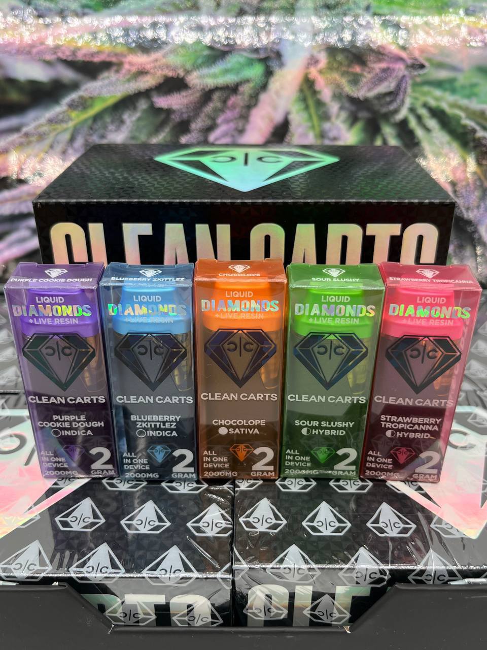 Clean Carts Disposable Vape (86% THC) - Image 2