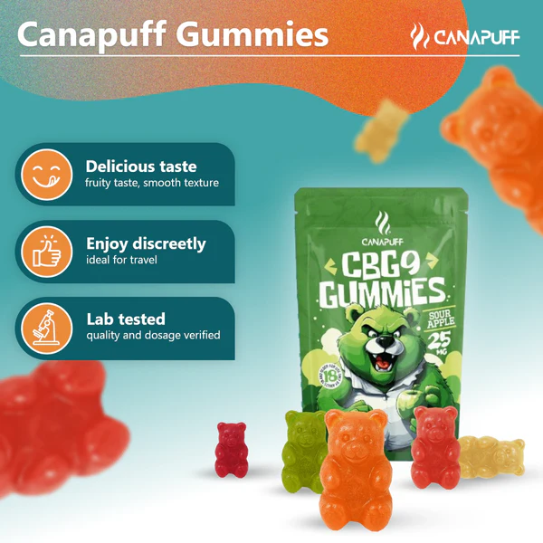 CBG9 Gummies Candy Cotton - Image 2