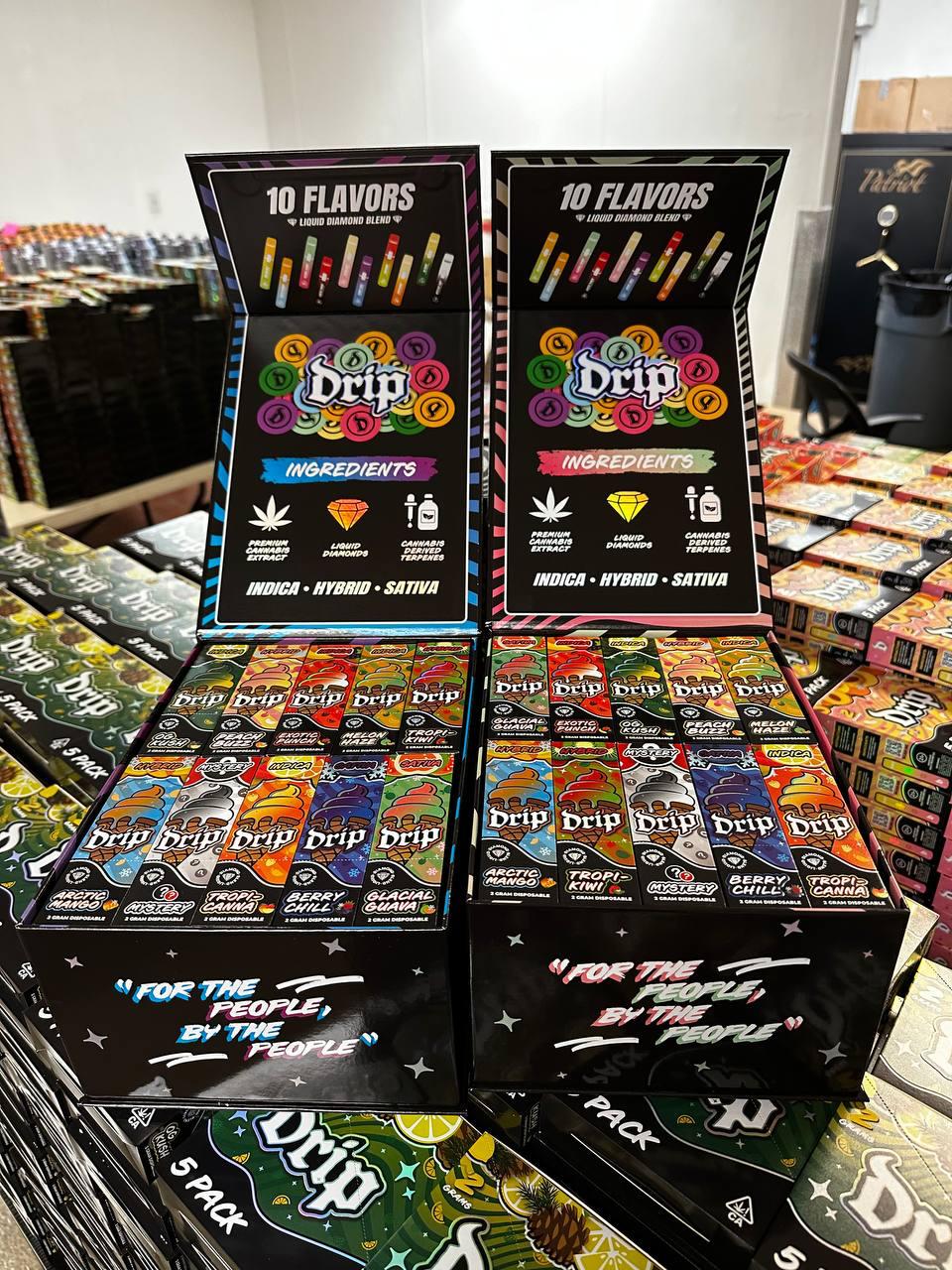 Drip Carts 2G Disposable Vape (96% THC)