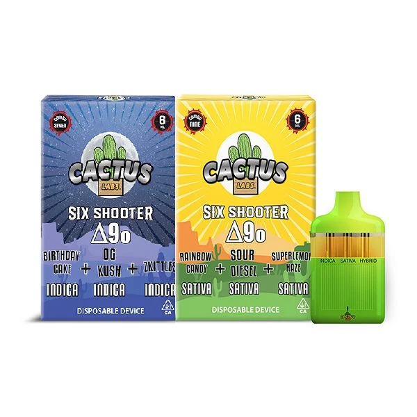 Cactus 6G Disposable Vape (98.6% THC) - Image 3