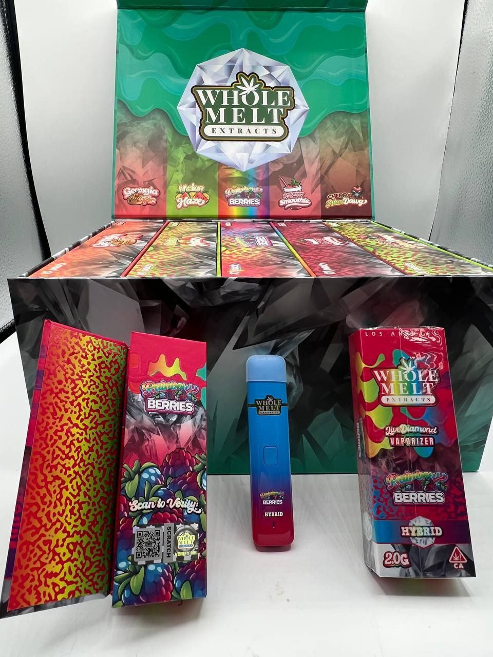 Whole Melts Extract Disposable Vape (96% THC)