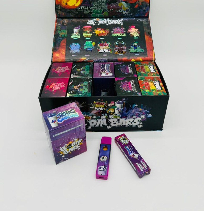 Boom Bars Disposable Vape (94% THC)